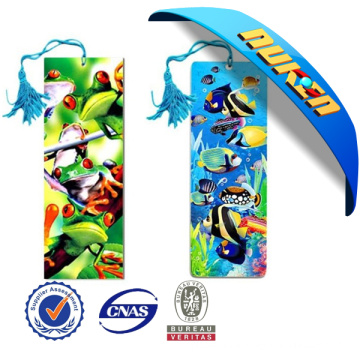 Full Color Lenticular Printing 3D Bookmarks